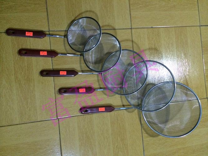 16公分夹塑柄网漏 出口产品淘宝天猫货源油格隔离器厂家直销爆款